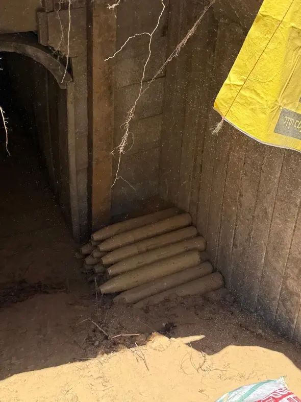 תוואי תת-קרקעי ובתוכו עשרות רקטות הושמד בדרום רצועת עזה